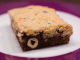 Brookies au beurre de cacahuètes et au chocolat aux noisettes