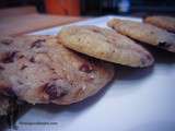 Cookies au sésame et pépites de chocolat