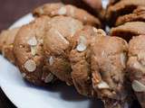 Cookies aux amandes, à la cannelle et au miel