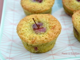 Bouchées aux cerises et à la pistache