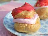 Choux à la crème pour Octobre Rose