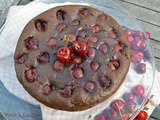 Fondant au chocolat et aux cerises