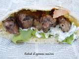 Kebab d’agneau maison