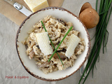 Risotto aux champignons