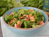 Salade de cresson aux amandes