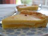 Tarte au citron et à la frangipane