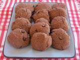 Cookies tout chocolat aux noisettes