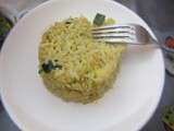 Risotto aux courgettes et curry