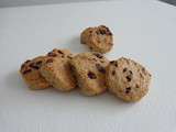 Biscuits noisettes et pépites de chocolat