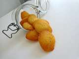 Madeleines citron-miel