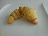 Mini croissant bacon, fromage au poivre