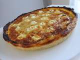 Quiche aux courgettes et chèvre frais