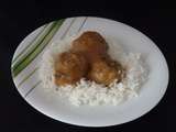 Boulettes de bœuf sauce carbonade