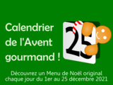 Calendrier gourmand de l’Avent 2021