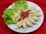 Conchiglioni farcis aux rillettes de sardines