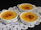 Crème brûlée au panais