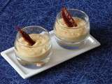 Crème d'haricots de Castelnaudary (ou de coco) en verrine