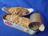 Crumble de maquereaux aux artichauts