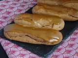 Éclairs au praliné noisettes