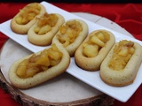 Financiers aux pommes caramélisées