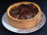 Flan pâtissier aux pépites de chocolat