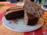 Gâteau au vin chaud et aux pépites de chocolat