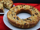 Gâteau moelleux poires amandes et chocolat