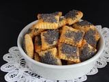 Mini feuilletés aux graines de pavot