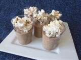 Mousse au carambar et pop corn