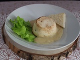 Mousses de volaille et champignons, sauce au foie gras