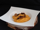 Purée de butternut et châtaignes