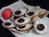 Sablés de Pâques à la ganache au chocolat noir