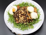 Salade de lentilles vertes au crottin de chèvre