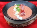 Salmorejo ou soupe froide andalouse