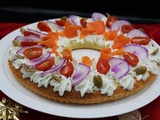 Tarte couronne apéritive