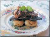 Foie de veau à l’érable et aux pommes flambé au cognac