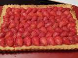 Tarte aux fraises