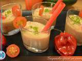 Gaspacho épicé en verrine