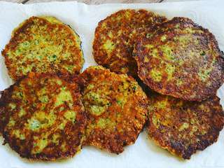 Beignets de courgette au cheddar