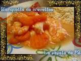 Blanquette de crevettes