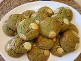 Cookies au thé Matcha