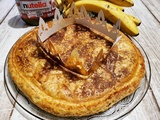 Galette des rois frangipane Nutella banane