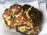 Galettes de courgettes à la grecque