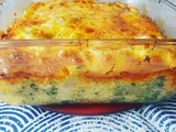 Gratin de brocolis au cheddar