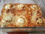 Gratin de brocolis au lard et au chèvre