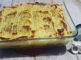 Hachis Parmentier au saumon et à la courgette