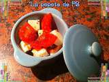 Mini cocotte salade tomate cerise/mozzarella