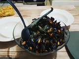 Moules à la fourme d'Ambert au Cookéo