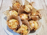 Muffins amandes et pépites de chocolat