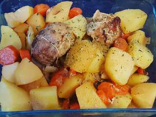 Paupiettes de veau aux pommes de terre et carottes au Cookéo